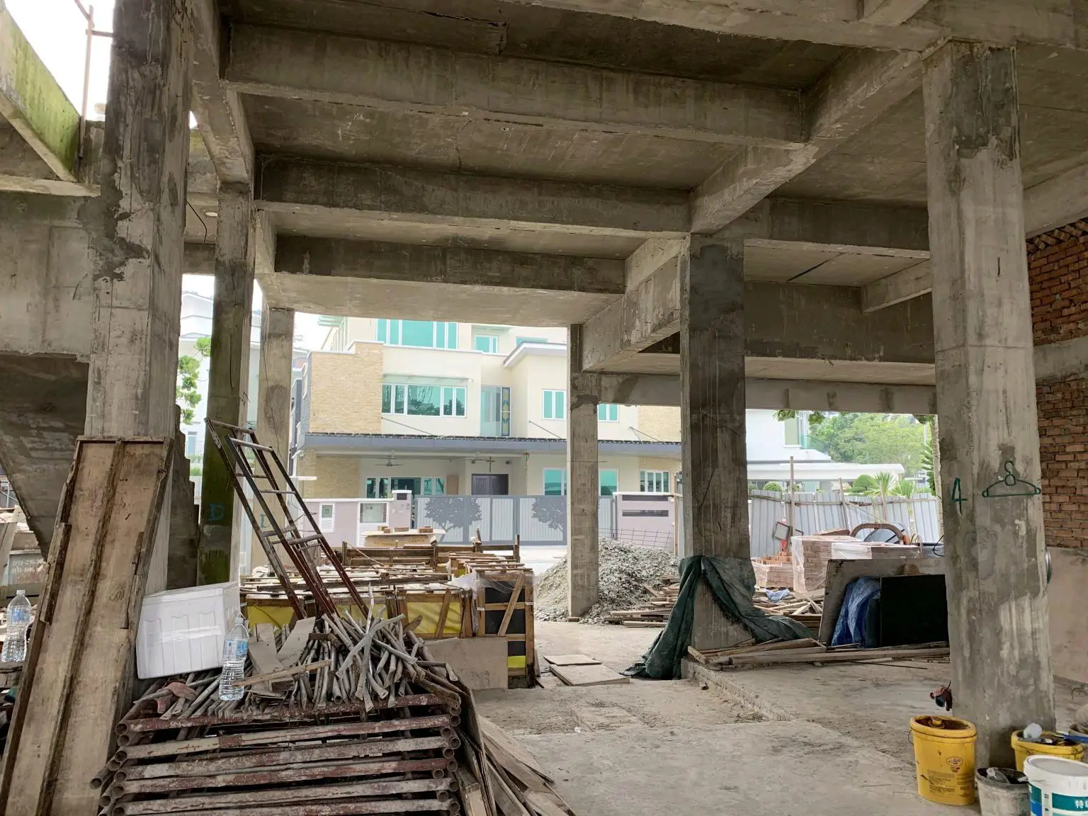 Pre-installation site measurement view for whole house customization