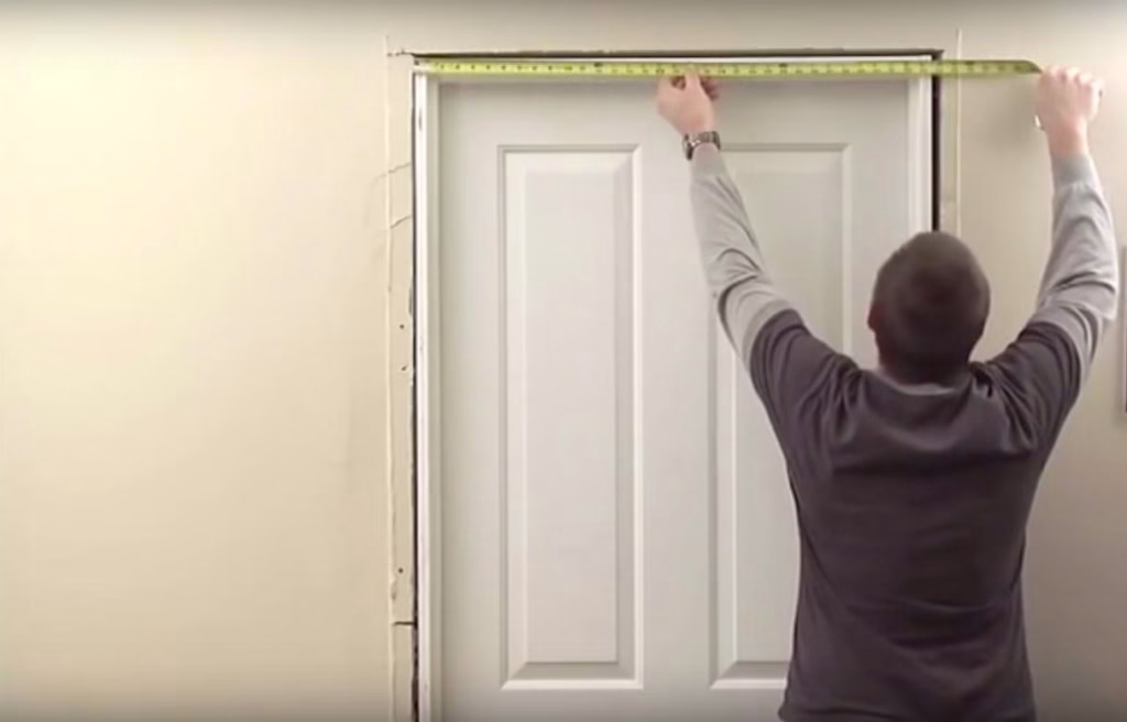 measure standard interior door size