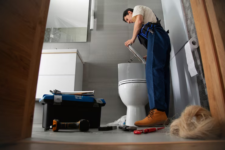 toilet clogged plunger not working