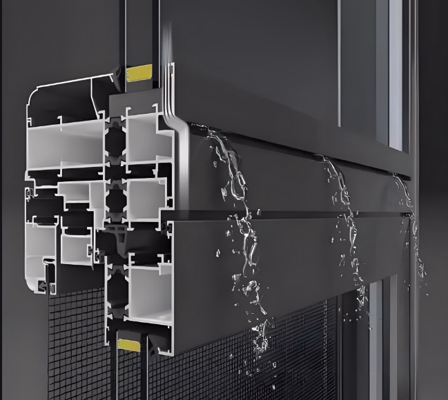 Casement Window Drainage System