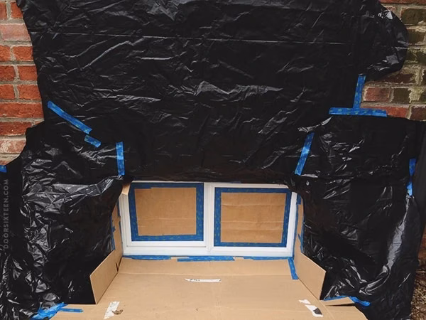 changing basement window: Prepare the Area