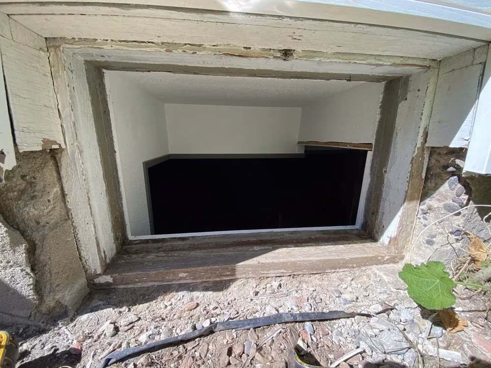 changing basement window: Remove the Old Window