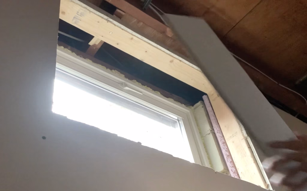 changing basement window: Prepare the Opening