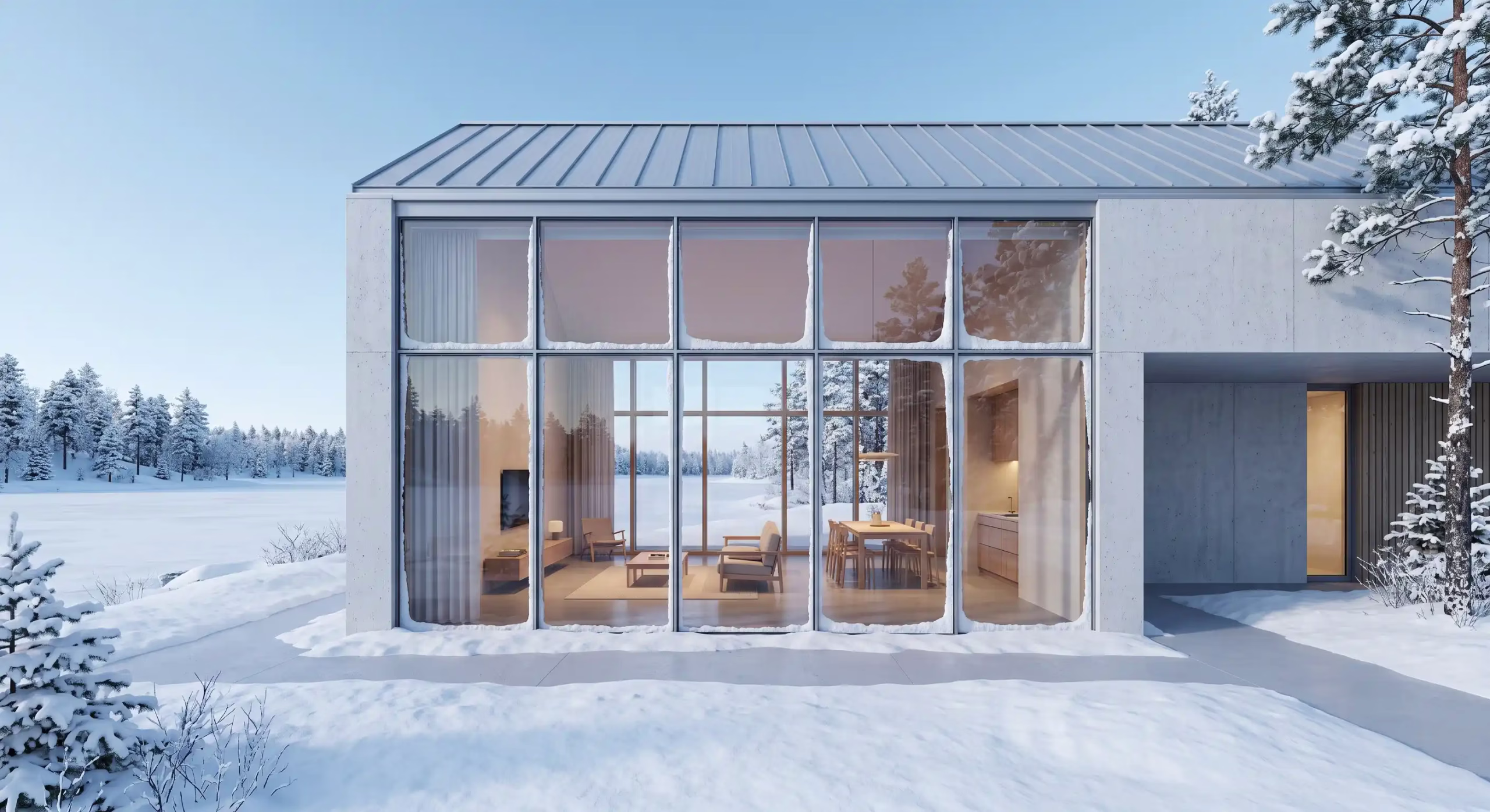 Cold-climate and energy-efficient window solutions by George Group China with thermal break systems and triple glazing