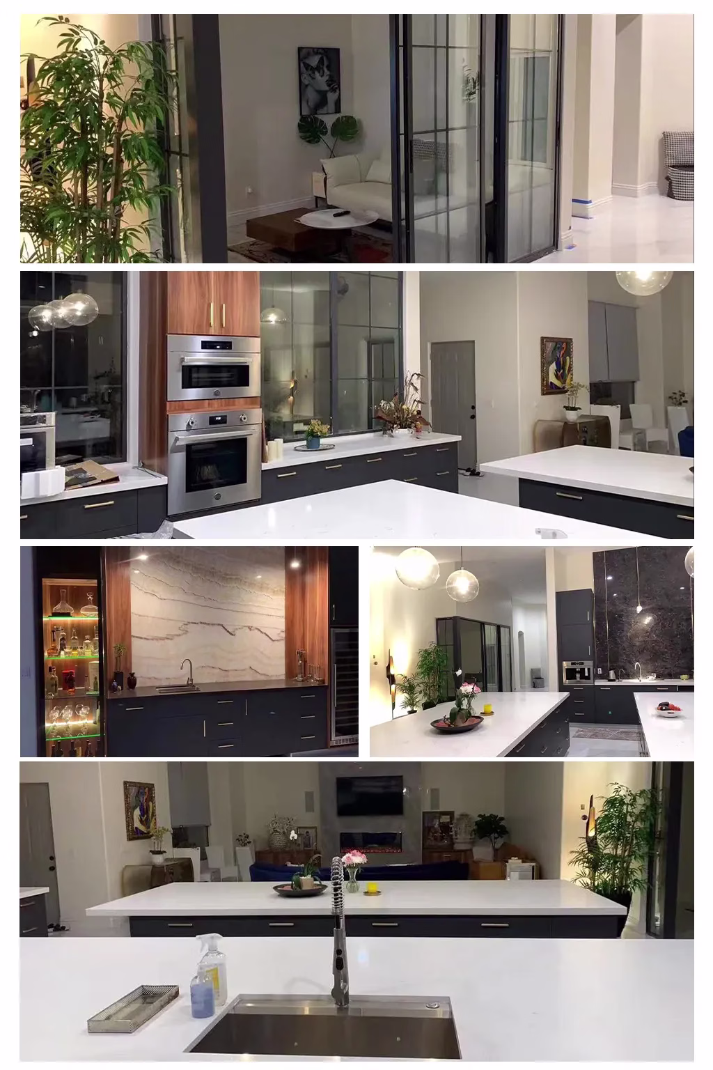 Custom villa entrance door project supplied by George Group China for residential development