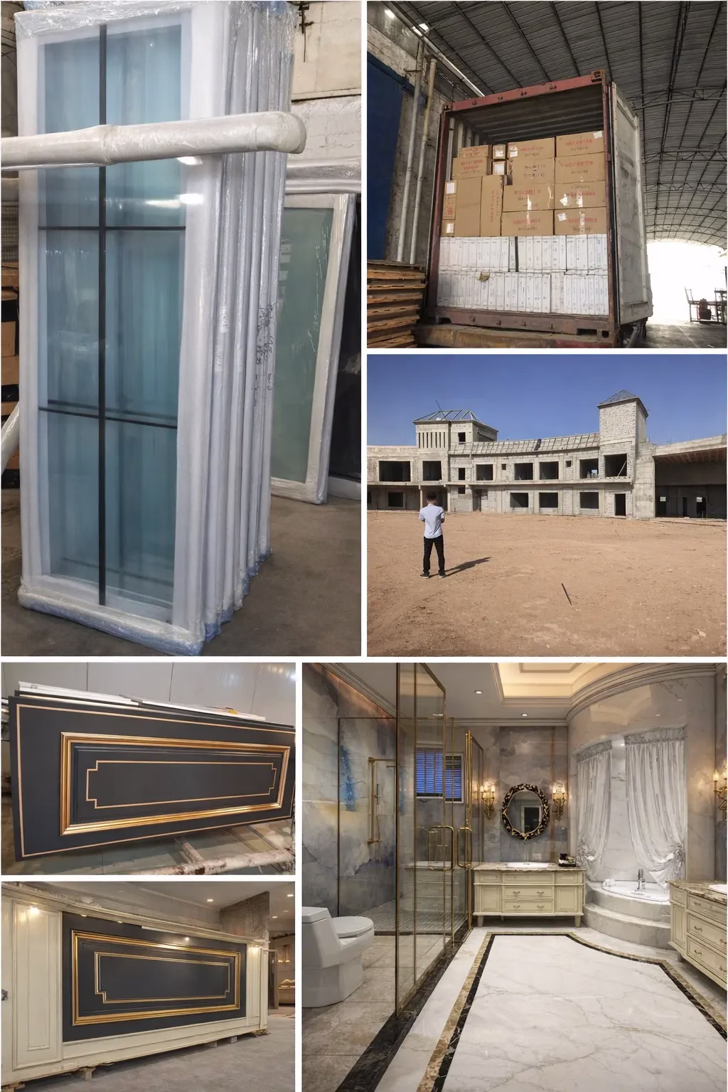 Apartment door project supplied by George Group China for modern residential buildings