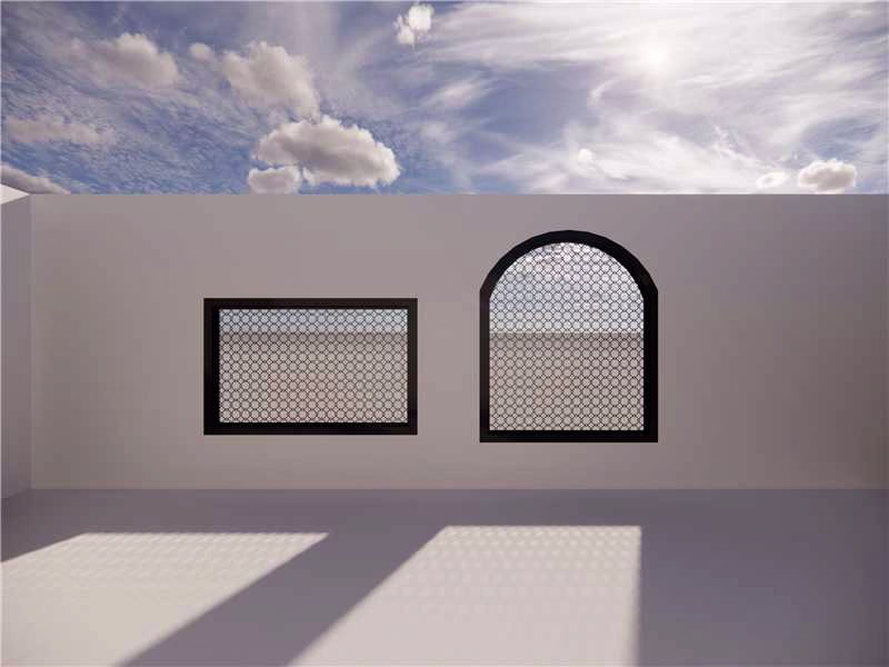 Minimalist hotel window design by George Group China for global resort projects