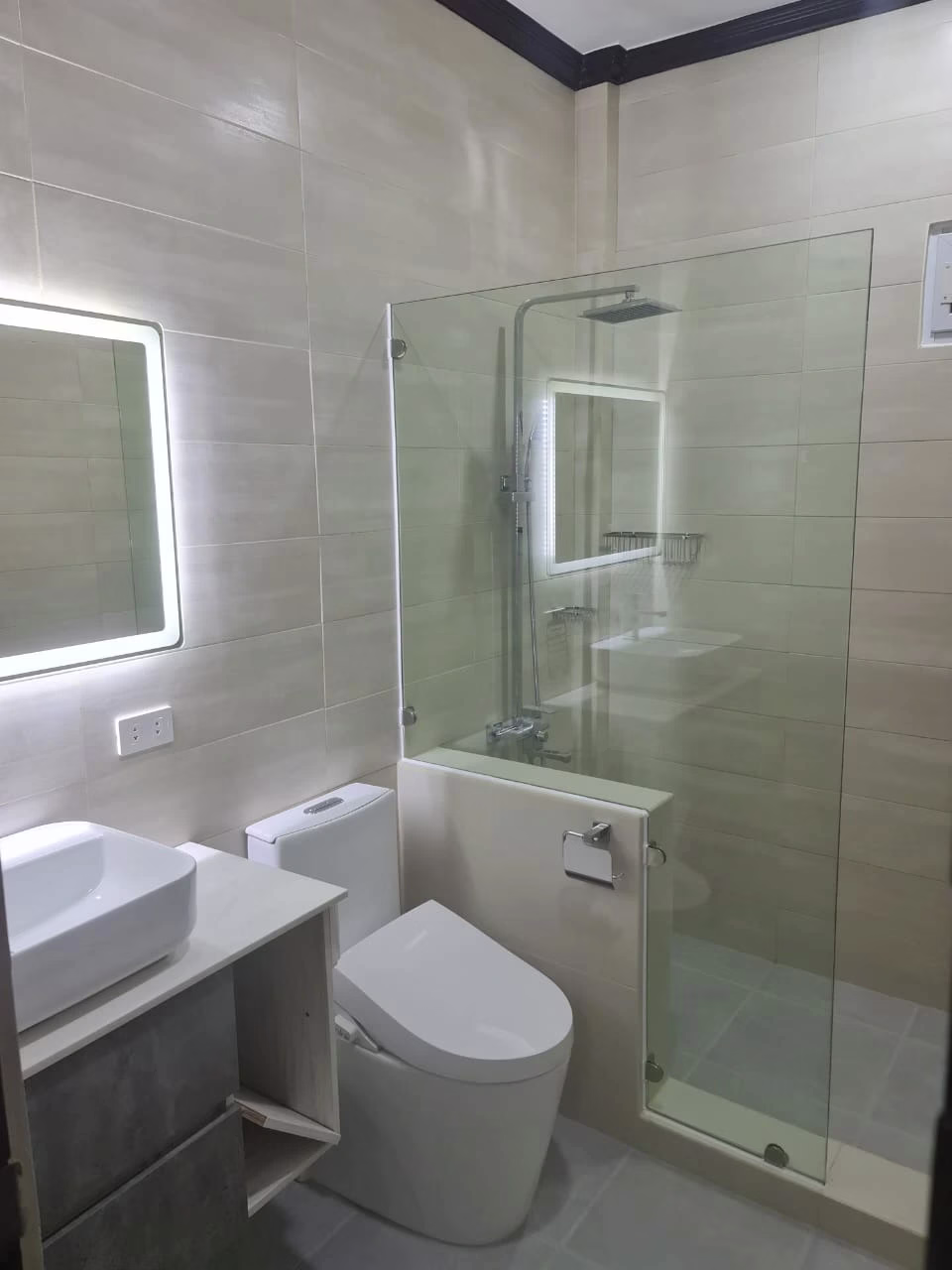 George Group China residential bathroom project reference with coordinated materials