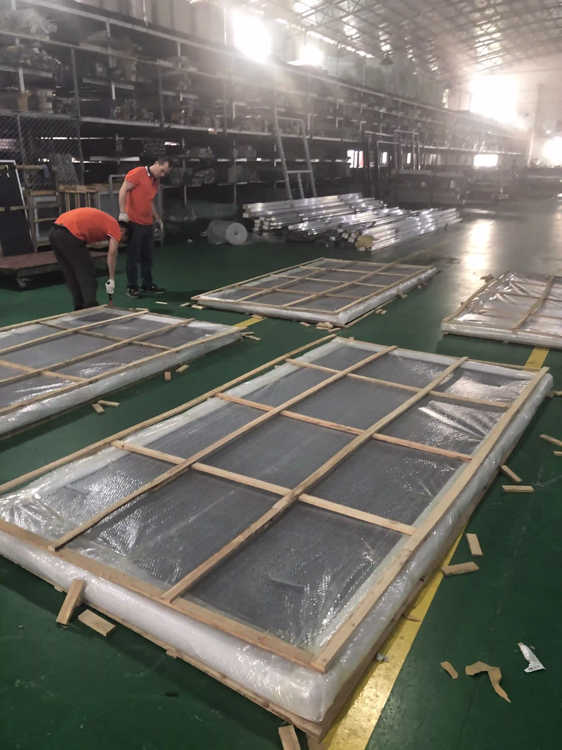 High-rise apartment window solution by George Group China with slim-frame aluminum profiles