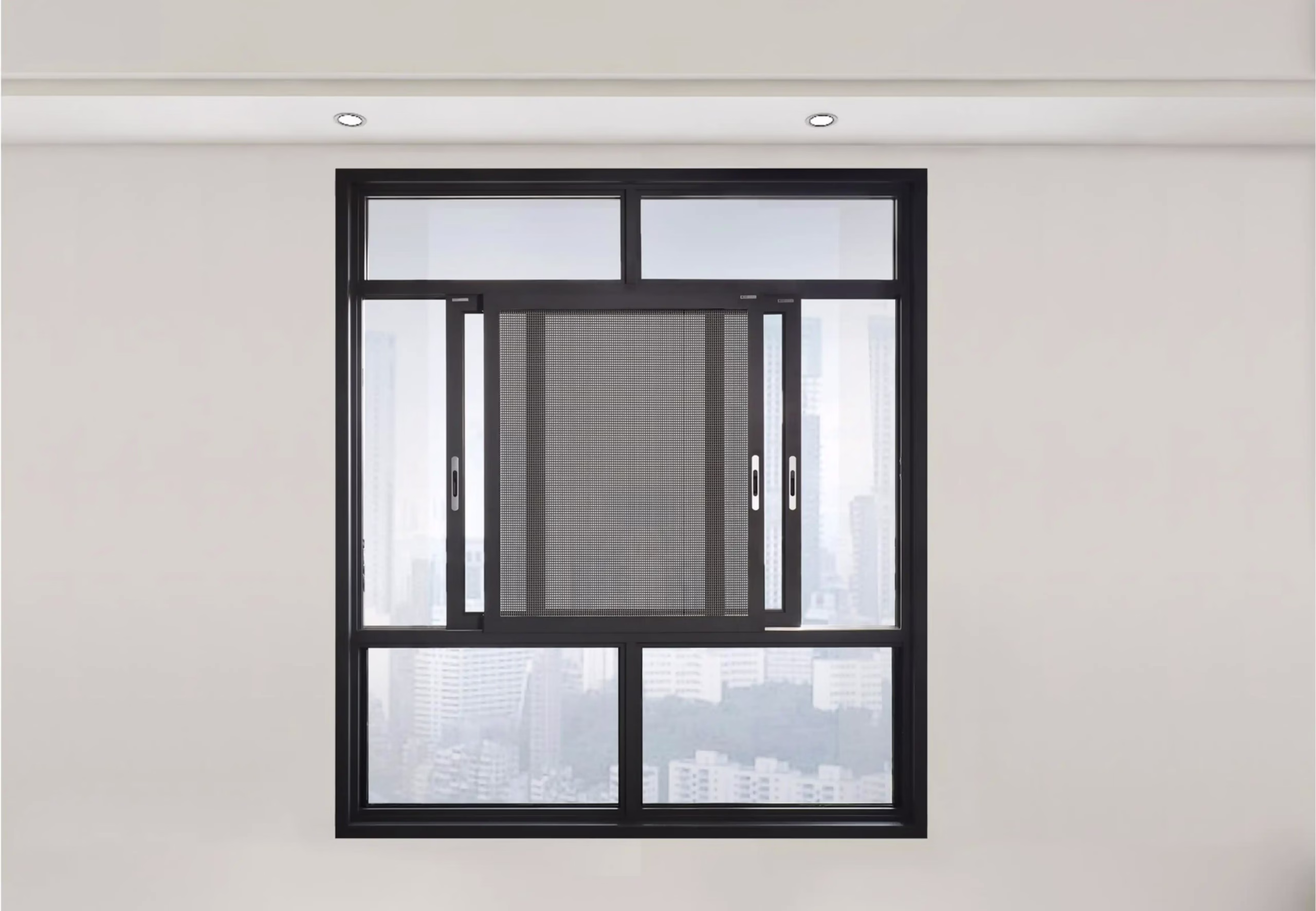 Slim-frame sliding windows by George Group China for modern apartments and balconies