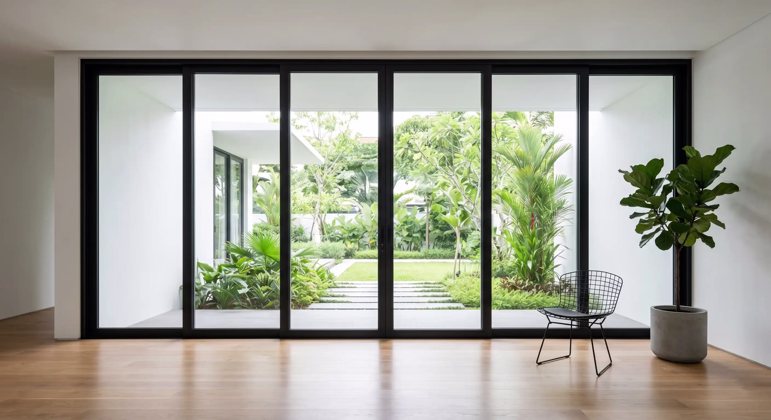 Thermal break aluminum windows by George Group China with PA66 nylon insulation strips for better energy performance