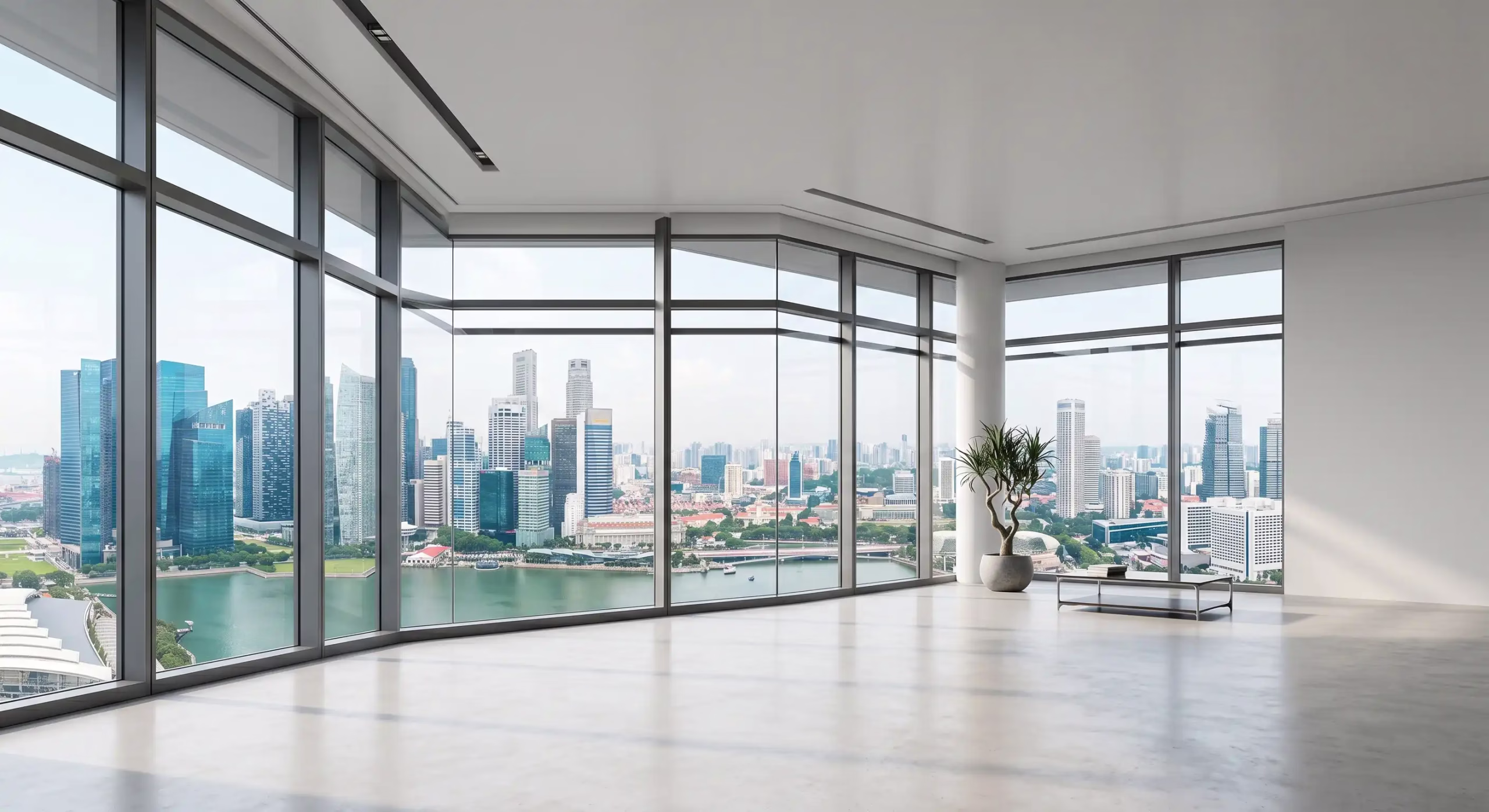 Heavy-duty window systems by George Group China for large openings, glass walls, and villa patio doors