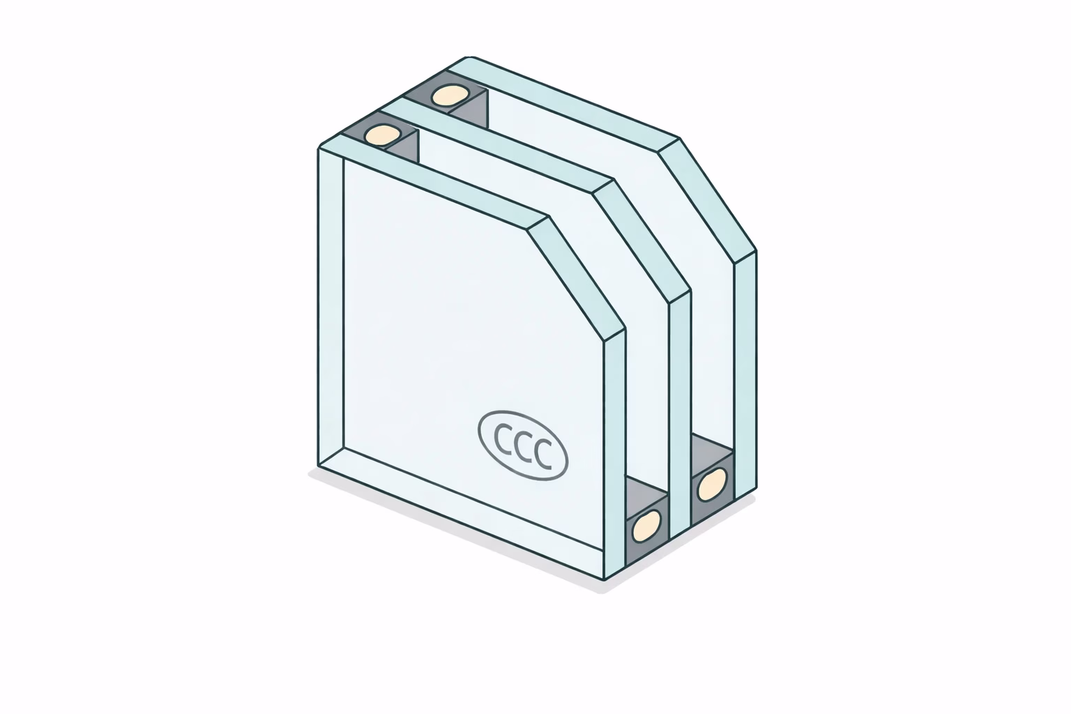 Triple glazing by George Group China for luxury villas in cold climates and Zero-Energy building goals