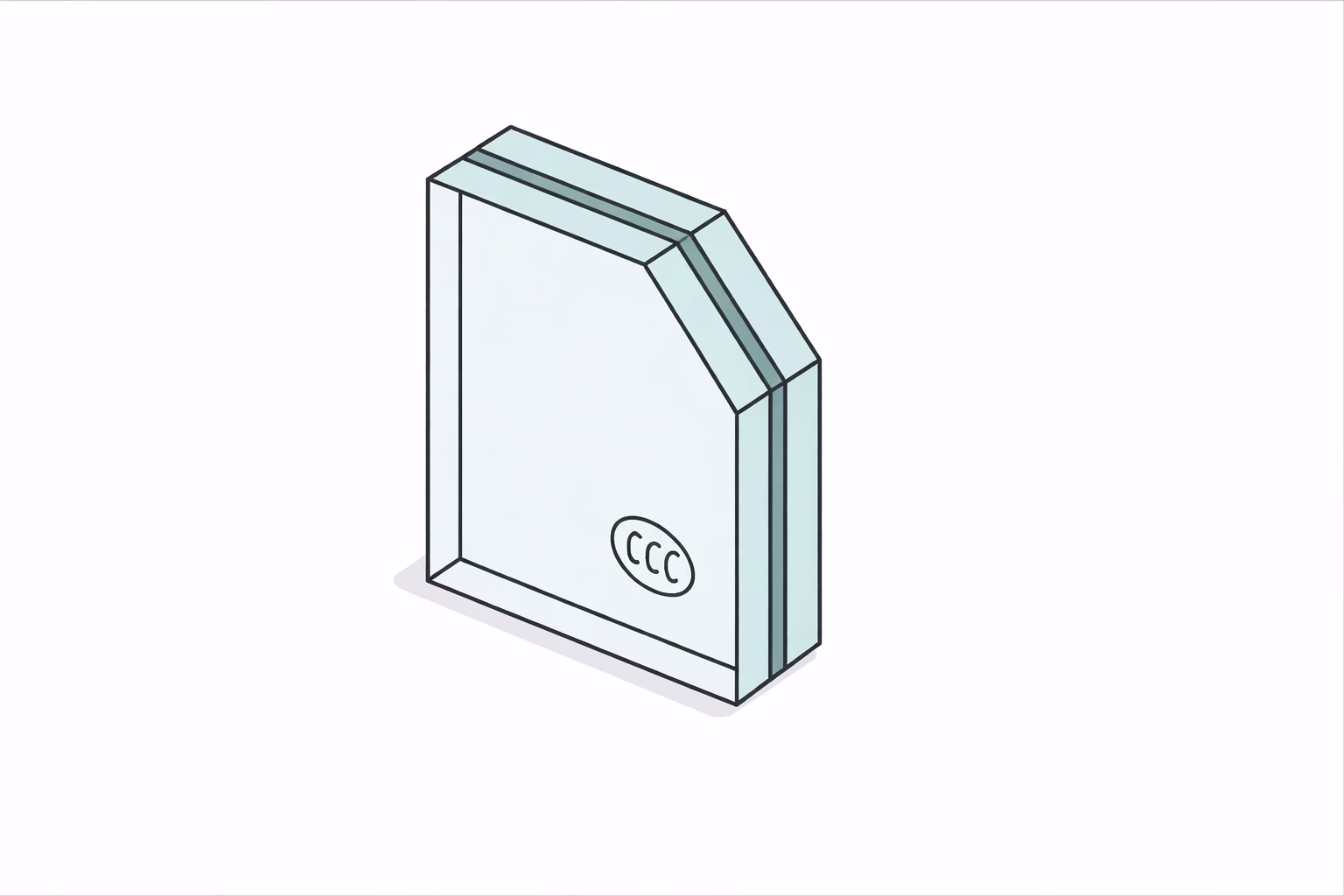 Laminated glass by George Group China with PVB or SGP interlayer for security and hurricane resistance