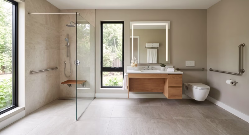 What Are ADA Bathroom Requirements for Homes and How Do You Design a Safe Layout?
