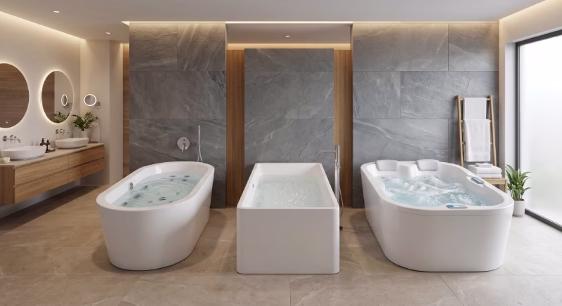 Whirlpool vs Jacuzzi vs Air Tub: Which One Fits Your Home?