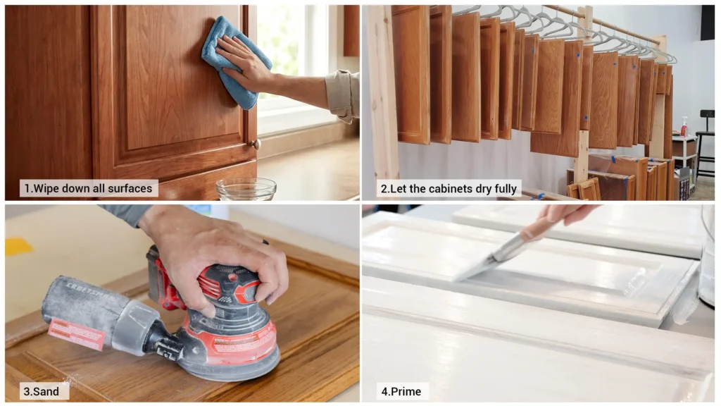 How Do You Degrease Kitchen Cabinets for Painting?