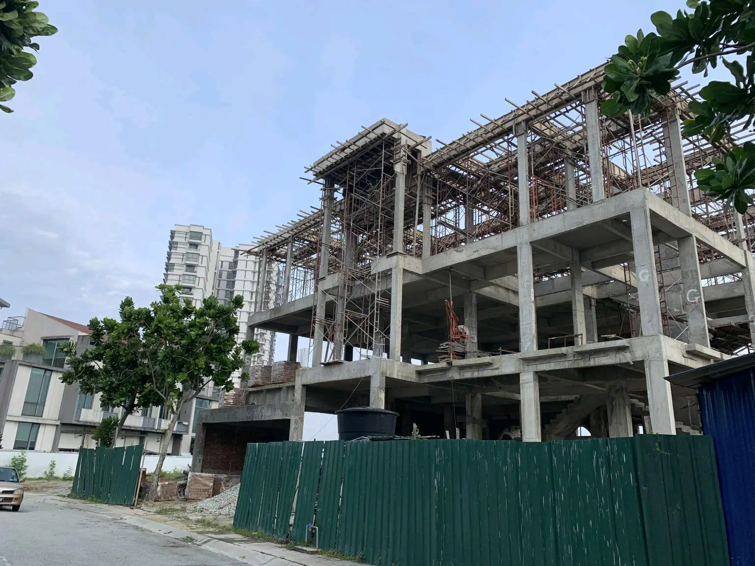 Singapore Private Villa Building Materials Supply Case by George Group China