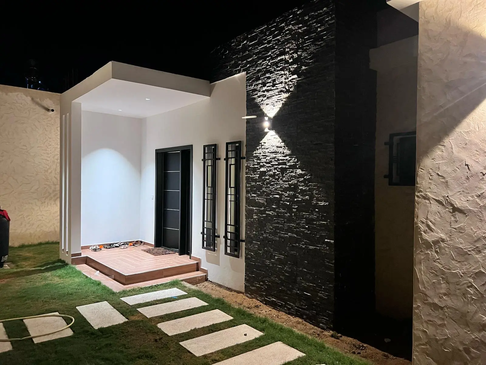 Senegal Private Villa Exterior and Pool Area Real Installation