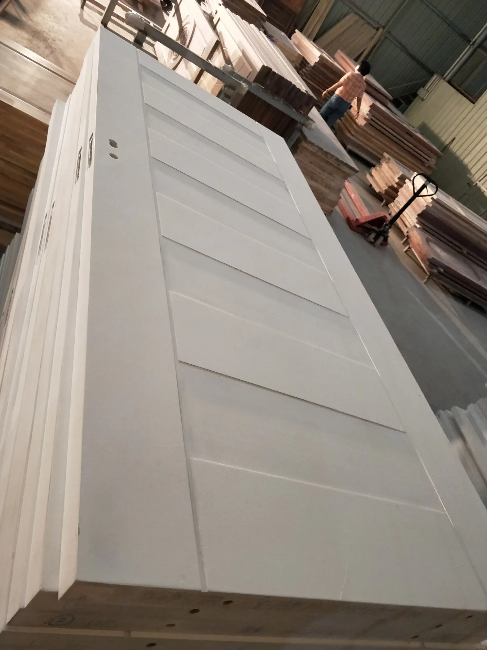 Doors and windows produced for Senegal hospital project size and opening requirements