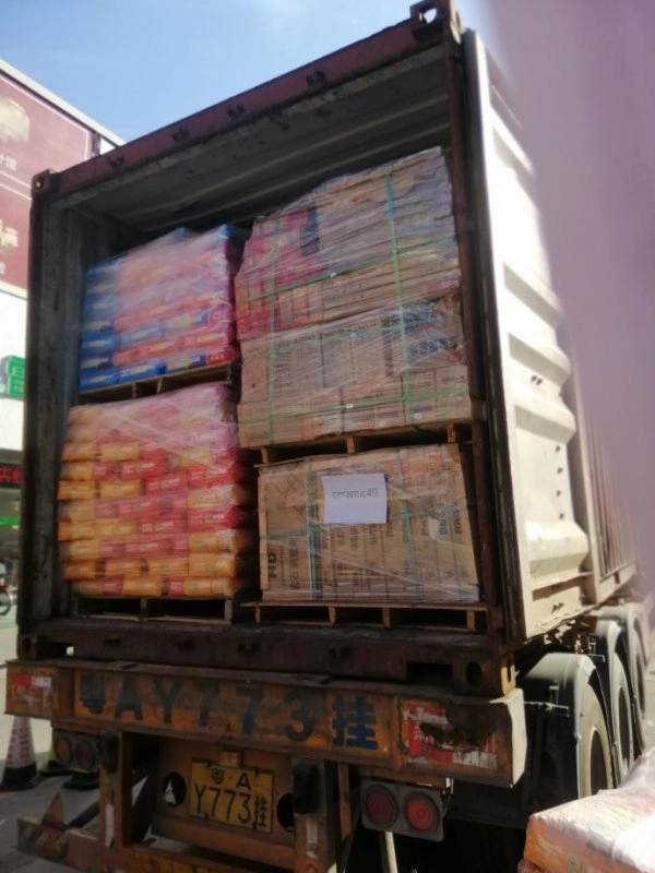 Export packing of building materials for Senegal hospital project
