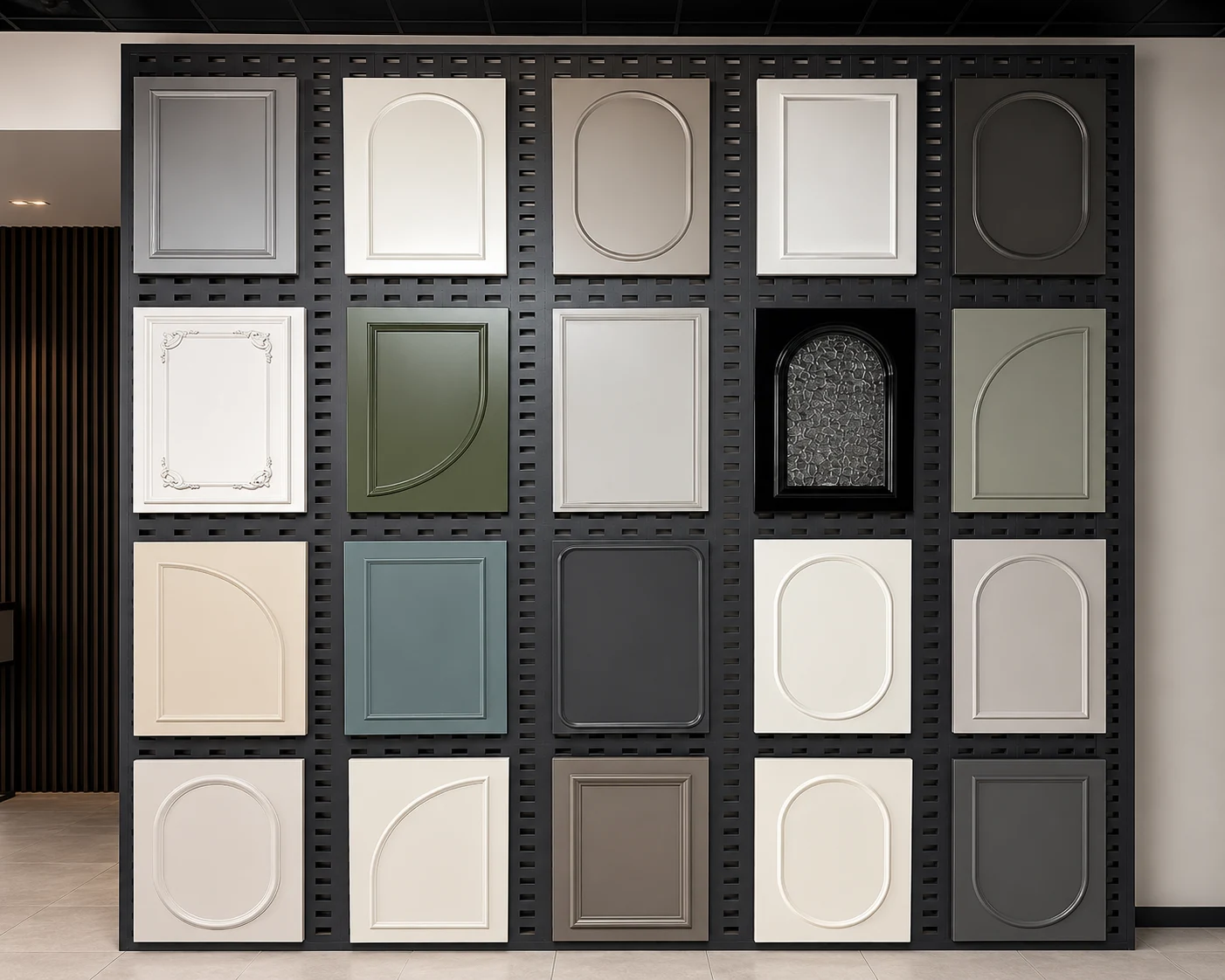 Premium Kitchen Door Styles: Modern Slab, Luxury Shaker, and Natural Wood Veneer