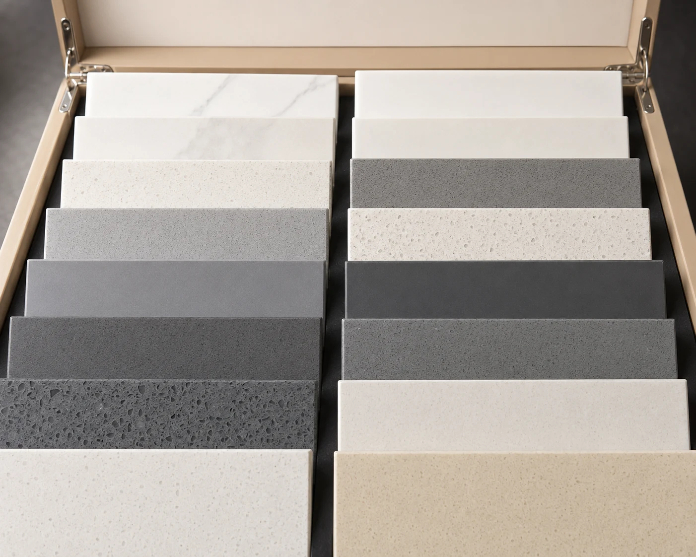 Luxury Countertop Customization: Sintered Stone, Quartz, and Seamless Solid Surface