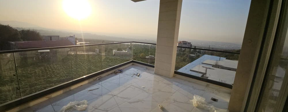 Lebanon villa facade installation with coordinated exterior building materials