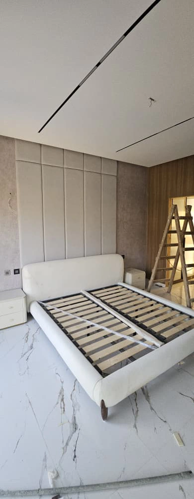 Custom bedroom wardrobes ensuring consistent interior finish
