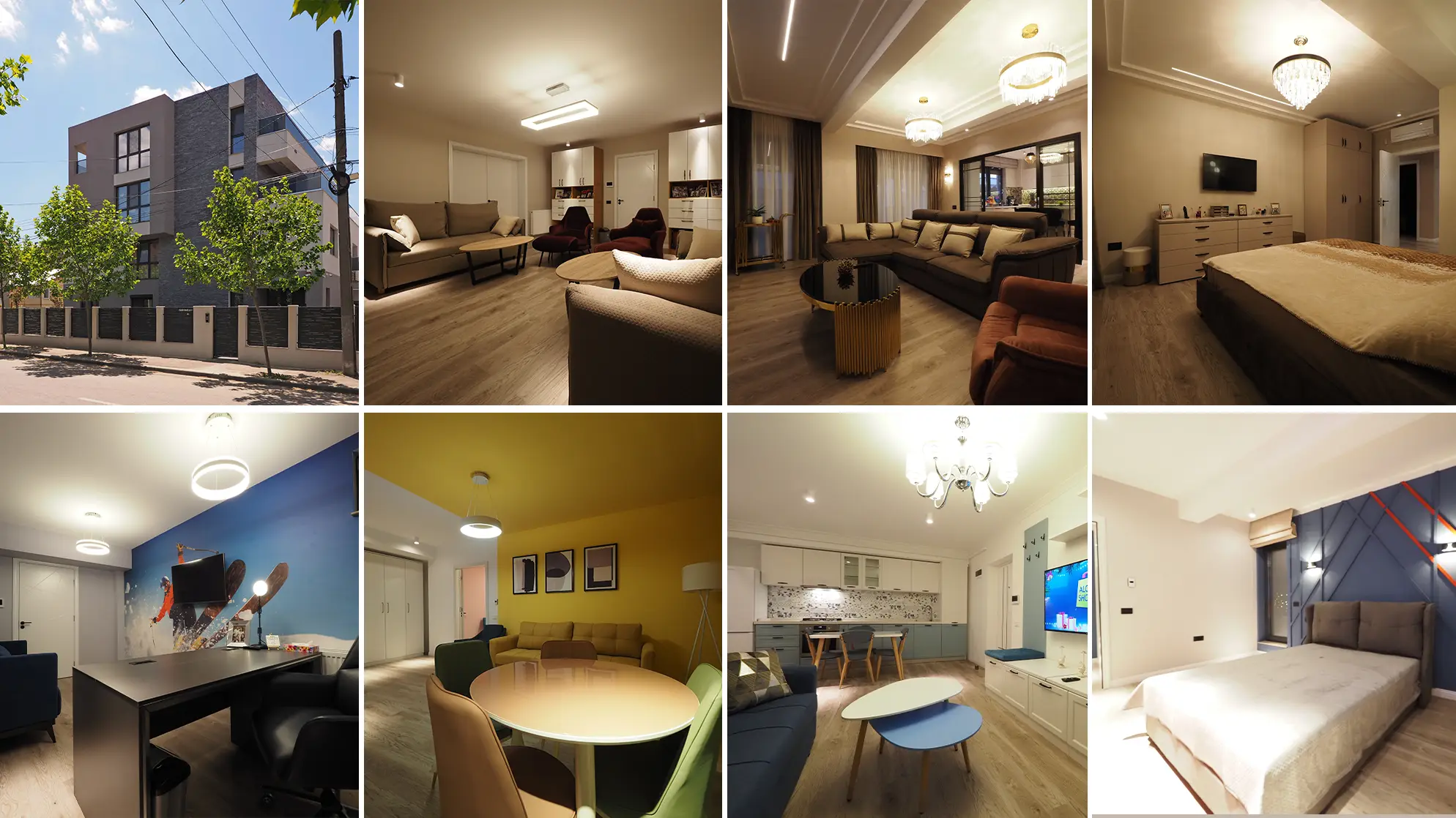 Romania hotel project supplied with a coordinated full range of interior materials