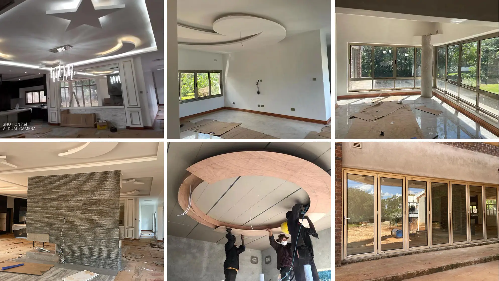 Private villa project in Zimbabwe with coordinated materials customization and export delivery